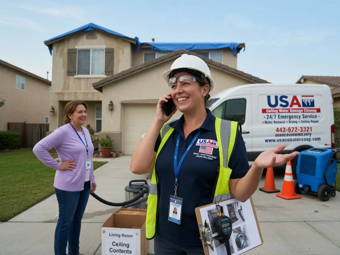Ceiling Water Damage Restoration Fresno, OH FAQs